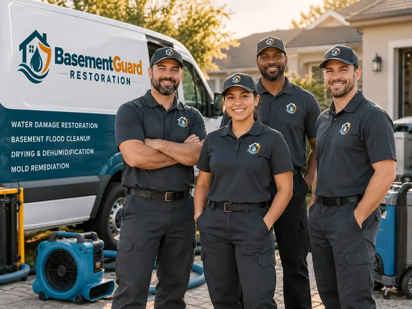 Basement Water Damage Restoration company in Battle Creek, IA